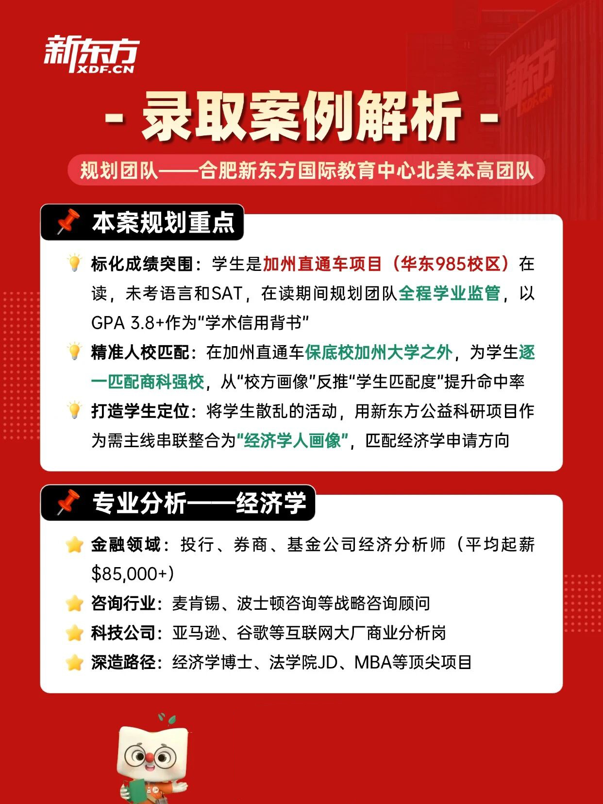 【留学案例】普高逆袭美本TOP30！无托福斩获密歇根大学安娜堡经济学转学offer
