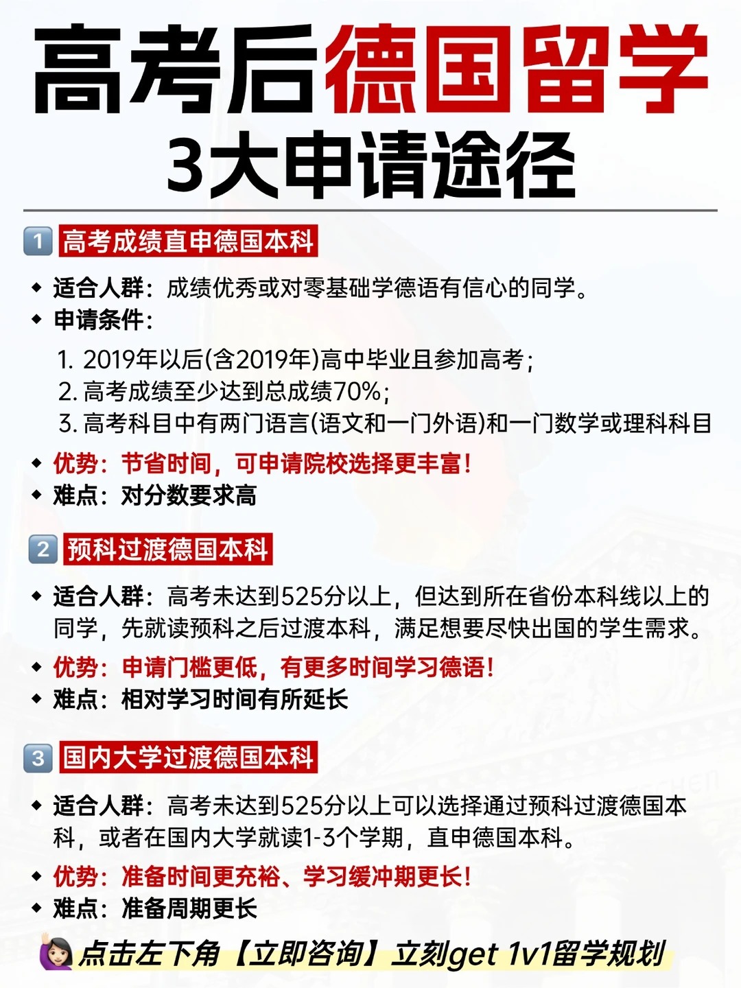 高考后择校迷茫，德国本科适配普通家庭学子