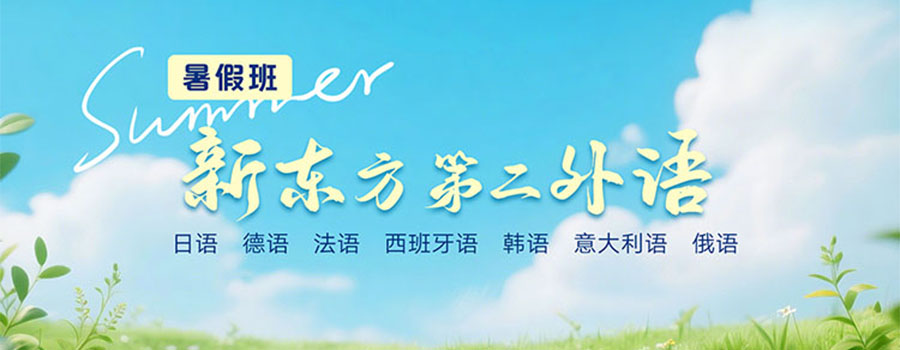 新东方第二外语,新东方第二外语培训,新东方小语种