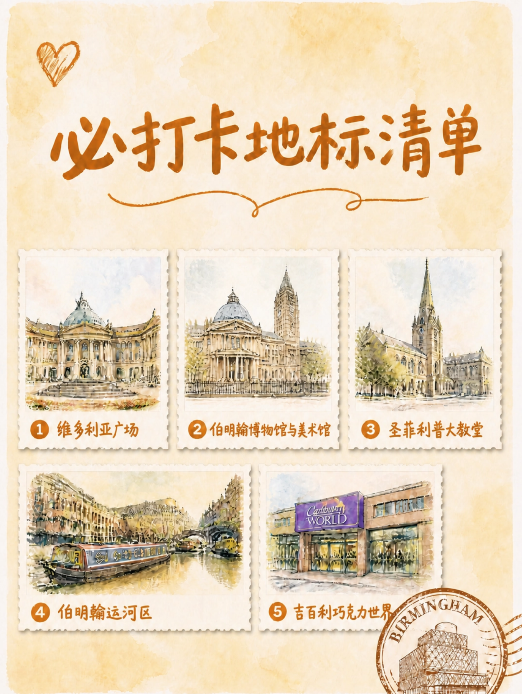 城市明信片 | 在运河的波光里遇见伯明翰