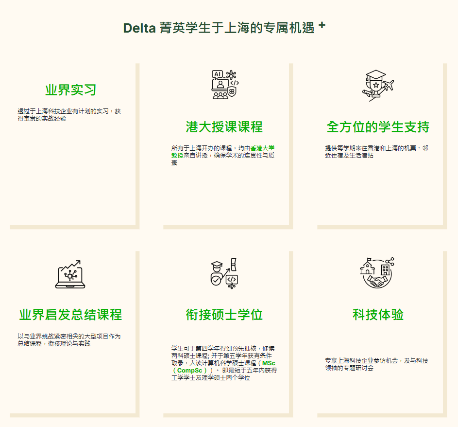 港大上海新学院开设本科新专业，高考生及国际生均可申请！