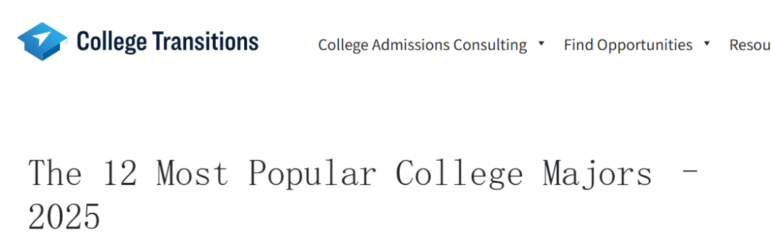 2025年超受美国本科生欢迎的专业！CS遭“失宠”？！