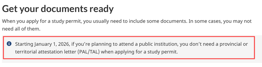 加拿大硕博学签取消PAL/TAL，博士加急2周内出签！