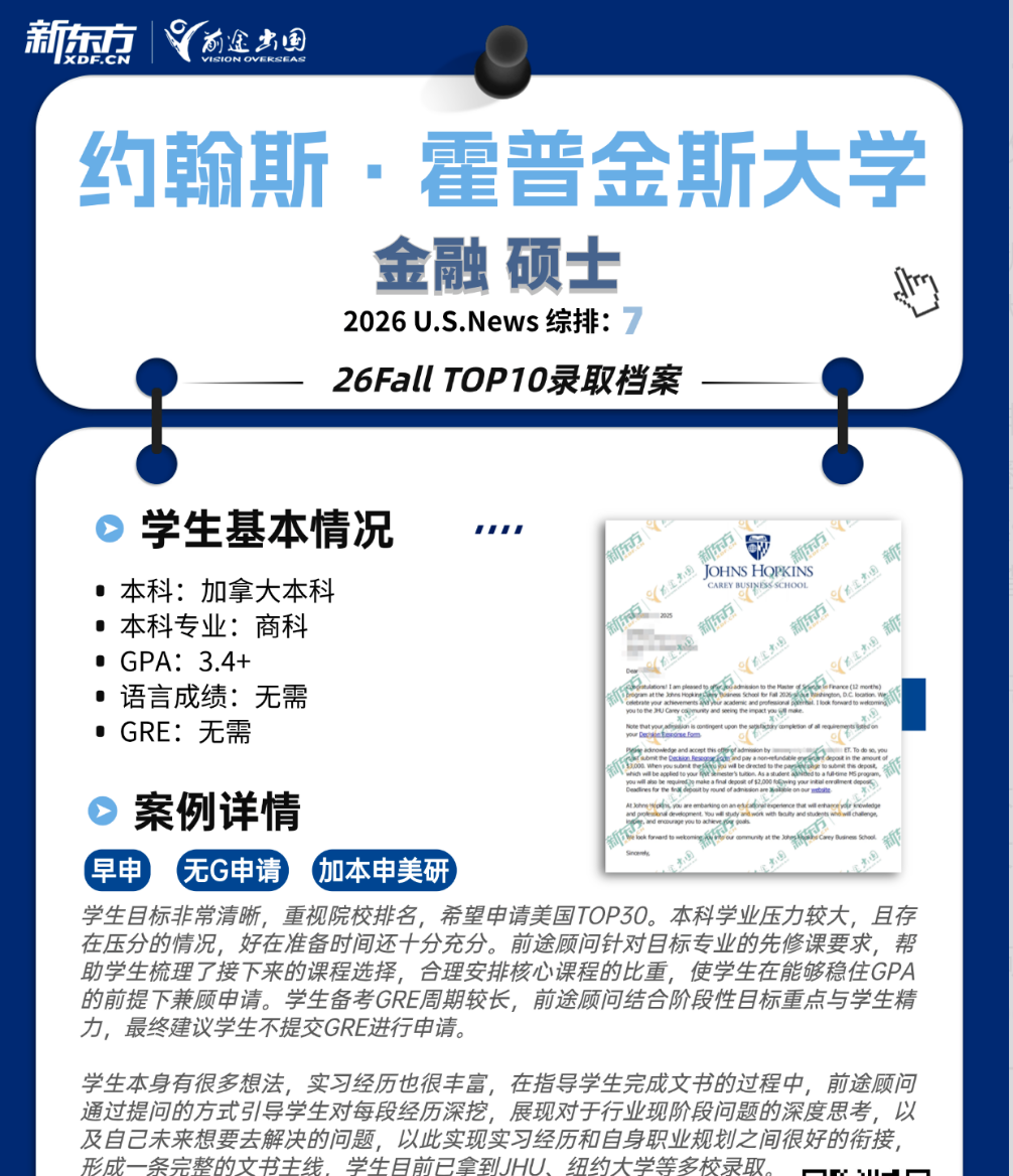 收官复盘｜多组 Top10 美研早录取出炉，不同背景申请者都有哪些参考思路？