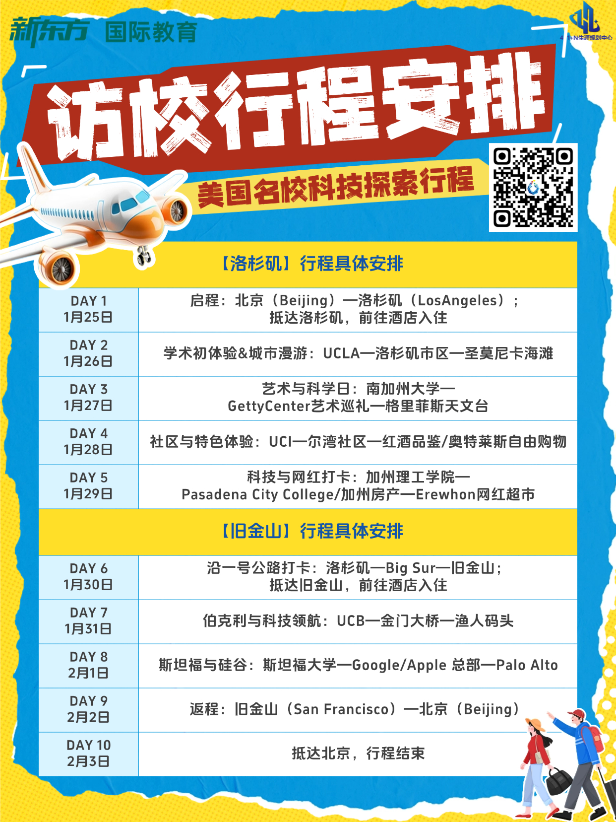杭州新东方 美国本科留学 | 2027寒假美本名校科技探索：从洛杉矶到旧金山，沉浸式感受学术与创新生态