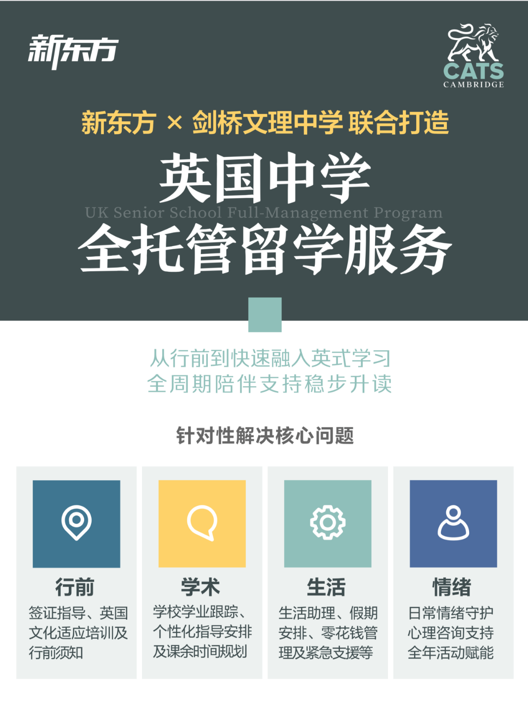 手握剑桥专属资源 CATS 学子申请更具优势