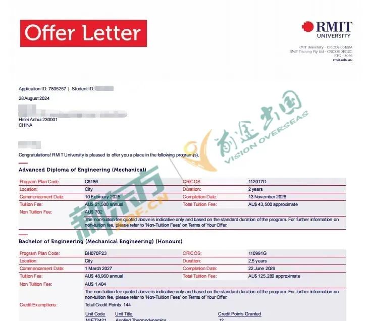 新南威尔士大学国内预科项目录取案例大赏——他们做到了，你也能！