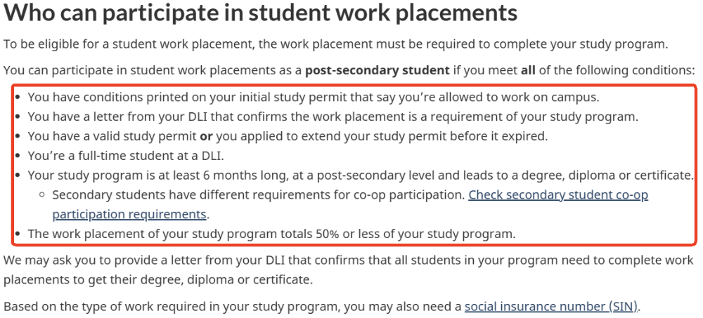 加拿大留学生注意！实习免Co-op工签，校内外打工规则详解