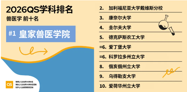 2026年QS学科排名港新高校重点学科全盘点