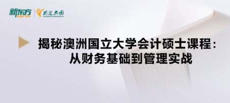 揭秘澳洲国立大学会计硕士课程：从财务基础到管理实战