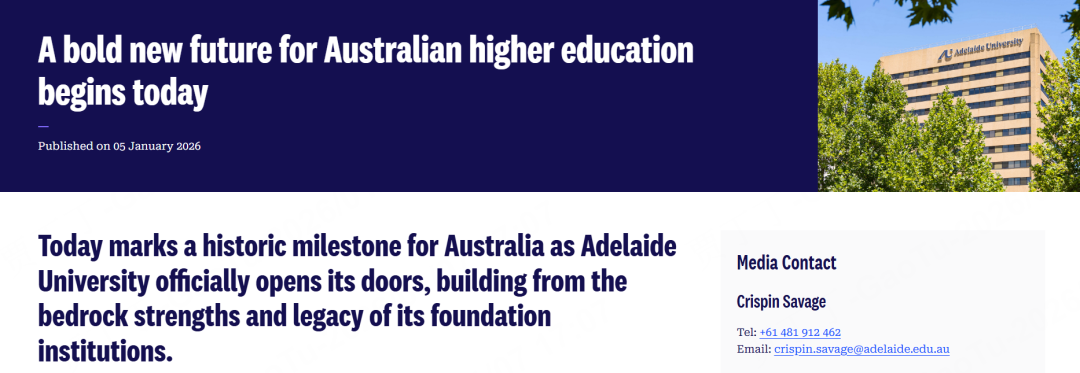 新“澳洲八大”诞生！耗资5亿澳元整合的“超级大学”，正式启动！