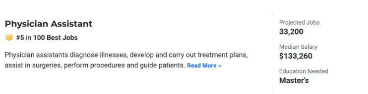 2026U.S.News职业排行TOP一百发布！