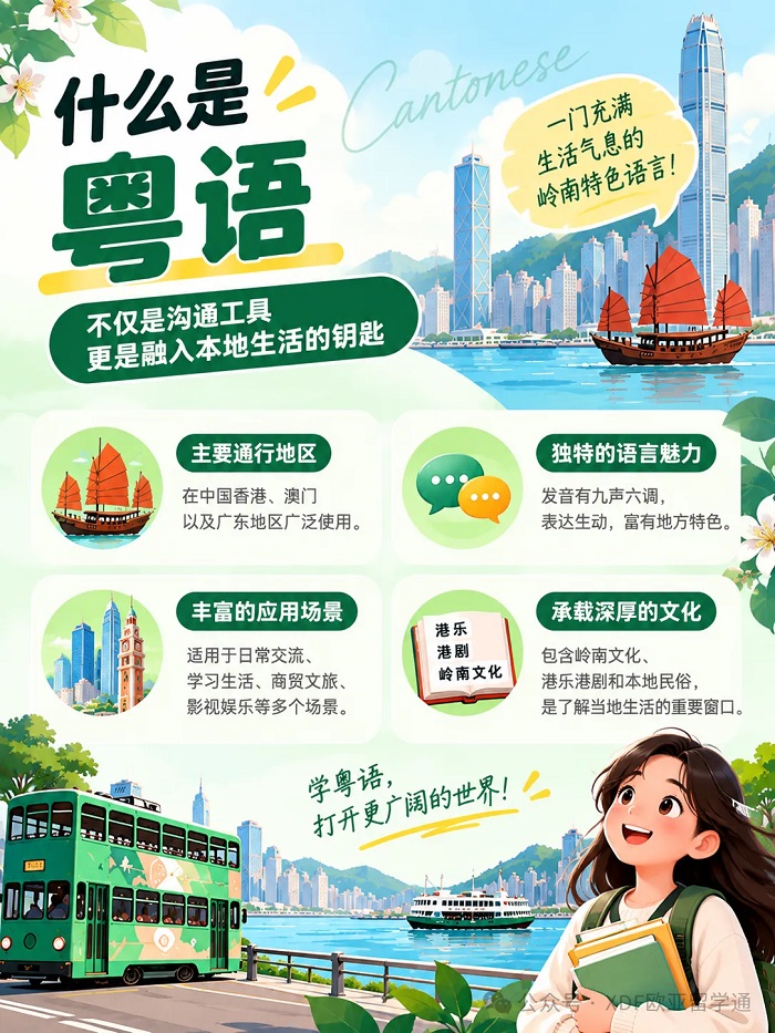 新东方初级粤语线上小班课-从零掌握地道粤语日常对话