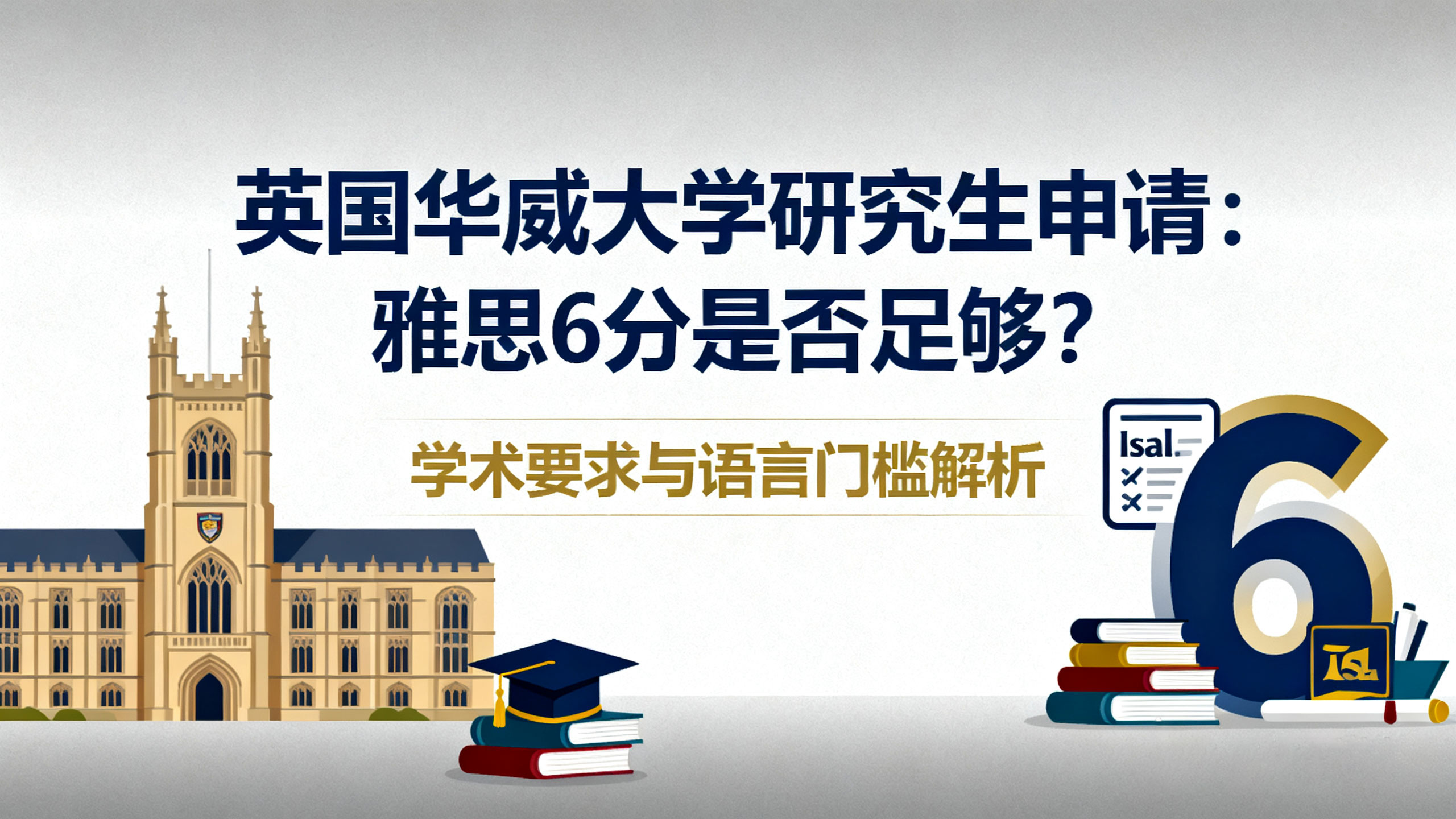 英国华威大学研究生申请：雅思6分是否足够？