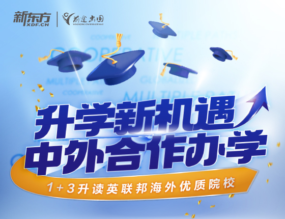 升学新机遇中外合作办学   1+3升读英联邦海外名校