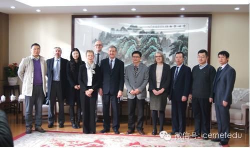 英国高等教育质量保障署到中国访问