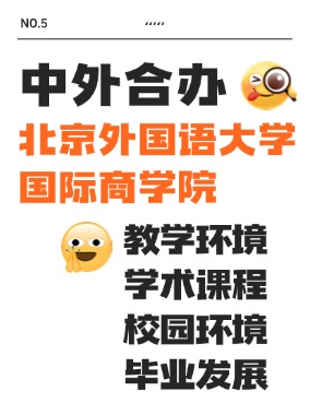 中外合办 | 北京外国语大学国际商学院vol.5