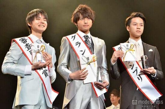 第一届日本校草大赛也同时落下帷幕。冠军是来自樱美林大学1年级的根本拓梦，亚军是来自国学院大学3年级的斋藤辽磨，评委特别奖得主是来自九州大学1年级的副岛和树。