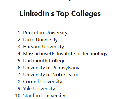 LinkedIn 2026院校就业力TOP50发布，看看藏在就业榜里的选校真相