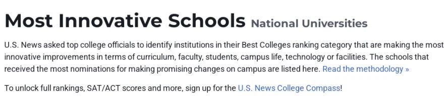 2026U.S.News公布新大学榜单！这所百强外院校竟反超MIT？