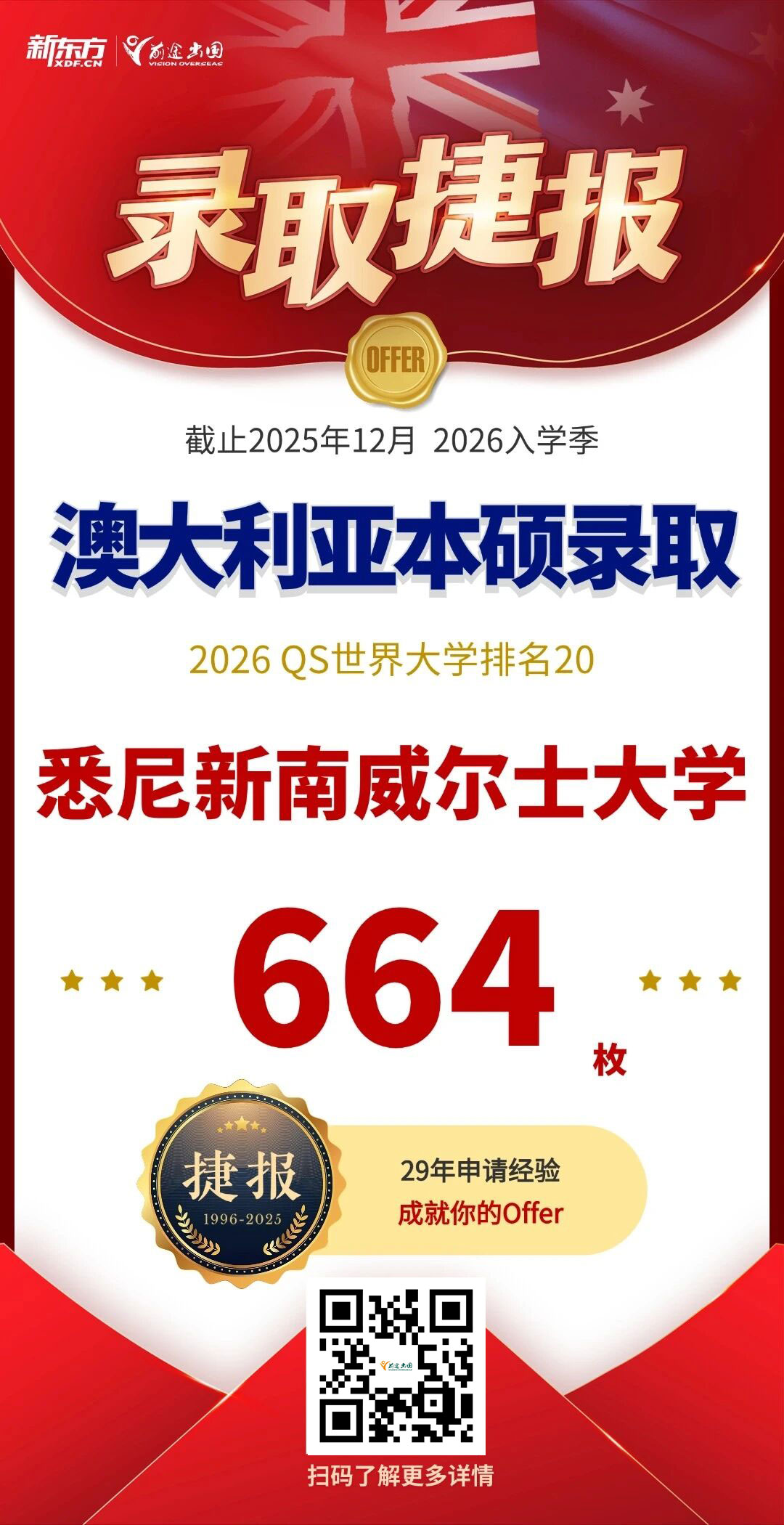 前途出国2026早录取阶段强势开局，名校offer全面收割~