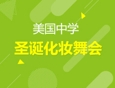美国中学圣诞化妆舞会