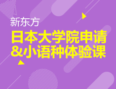 11.25|日本大学院申请+小语种试听课