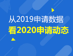 3.16丨从2019申请数据，看2020申请动态