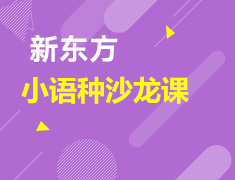 截止至12.20丨新东方小语种沙龙课