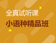 全真试听课|小语种精品8人班