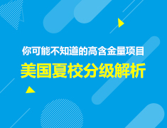 美国|你可能不知道的高含金量项目