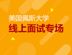 3.11美研|佩斯大学线上面试专场