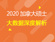2020加拿大硕士大数据深度解析