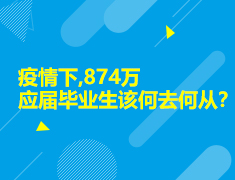 疫情下，874万应届毕业生该何去何从？