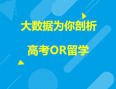 美国|大数据剖析—高考OR留学？