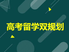 高考留学双规划