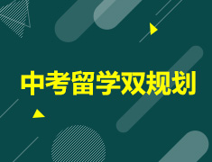 中考留学双规划
