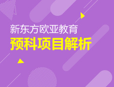 7月18日新东方欧亚教育国际预科项目解析
