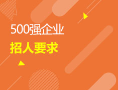 500强企业招人要求