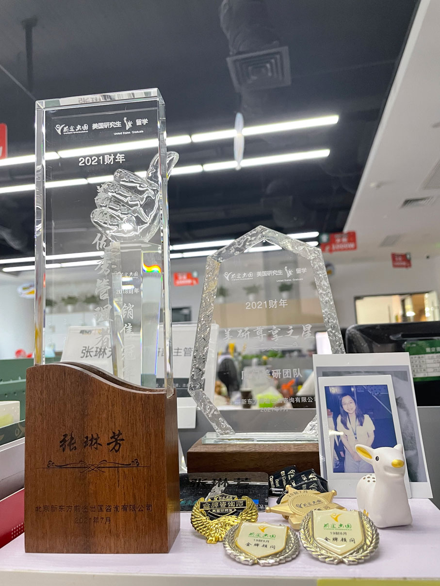 张琳芳个人荣誉