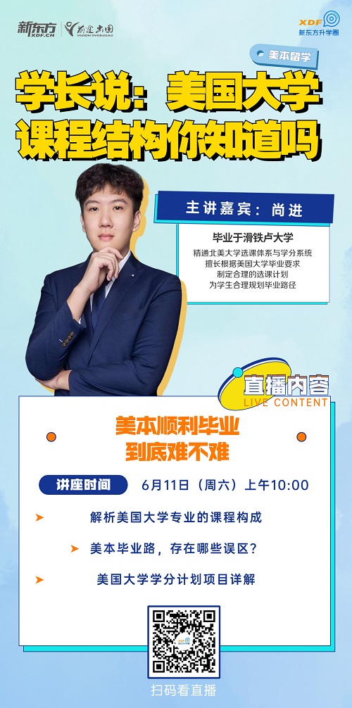 美国大学课程结构你知道吗