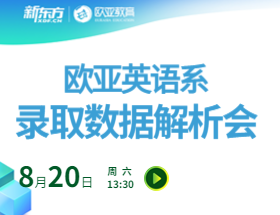 欧亚英语系录取数据解析会