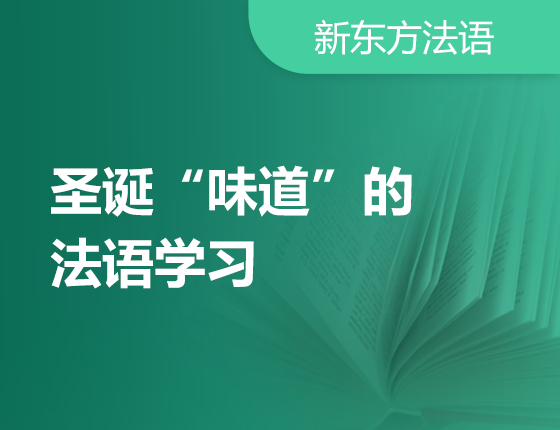 圣诞“味道”的法语学习
