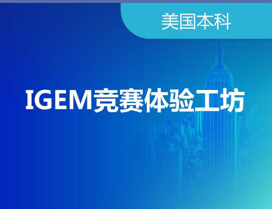 IGEM竞赛体验工坊