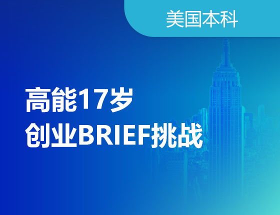 高能17岁· 创业BRIEF挑战