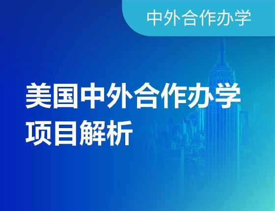 美国中外合作办学项目解析
