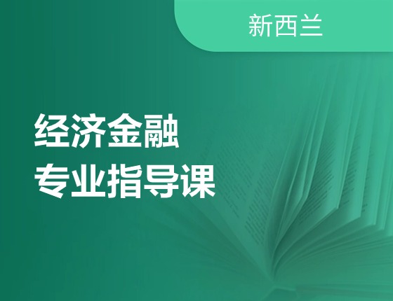 经济金融专业指导课