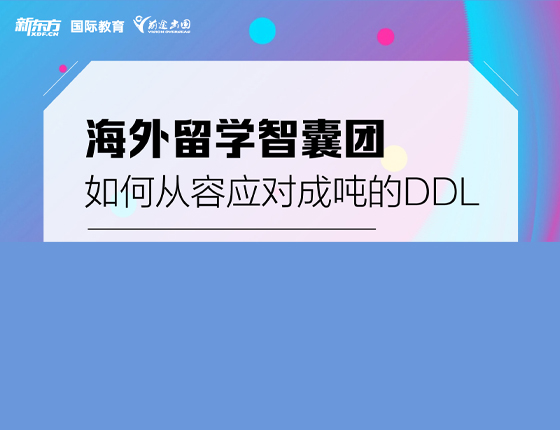海外留学智囊团  如何从容应对