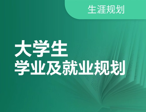 大学生学业及就业规划