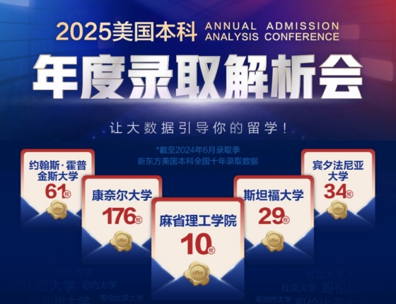 2025美国本科年度录取解析会